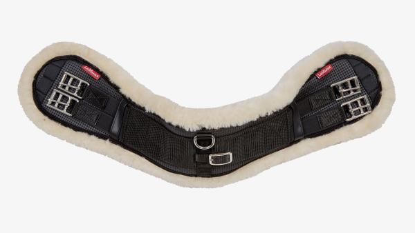 LeMieux Integrated Dressage Girth black/natur